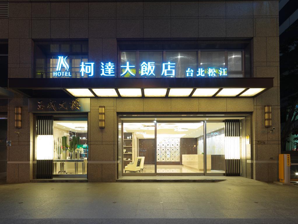 K Hotel Taipei Songjiang Exterior foto